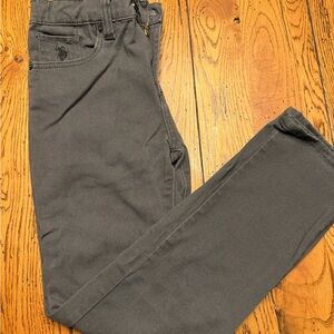 US Polo Assn kids distressed jeans sz 12